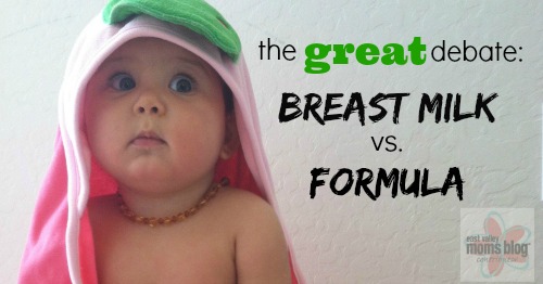 The Great Debate: Breast milk vs. Formula