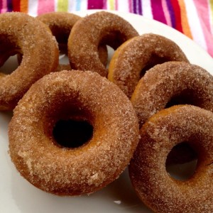 baked Pumpkin Spice donuts