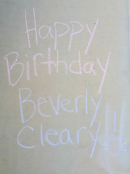 Happy Birthday Beverly Cleary