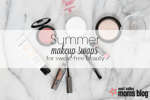 Don't let the heat beat you! Try this quick 10 minute summer makeup routine for sweat-free beauty!