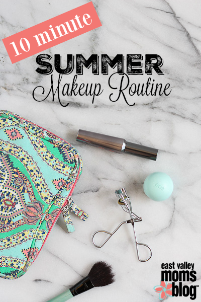 Don't let the heat beat you! Try this quick 10 minute summer makeup routine for sweat-free beauty! 