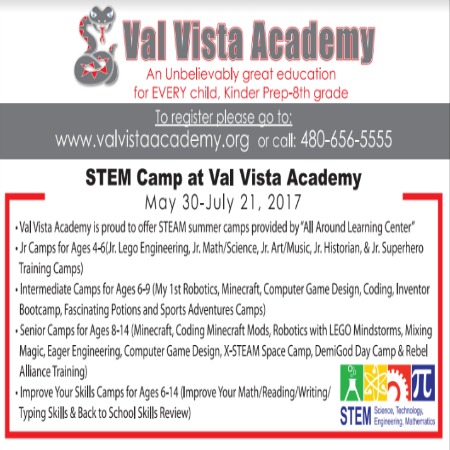 Val Vista Acadamey STEM camp450