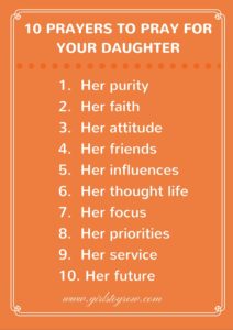 10 prayers for your daughter
