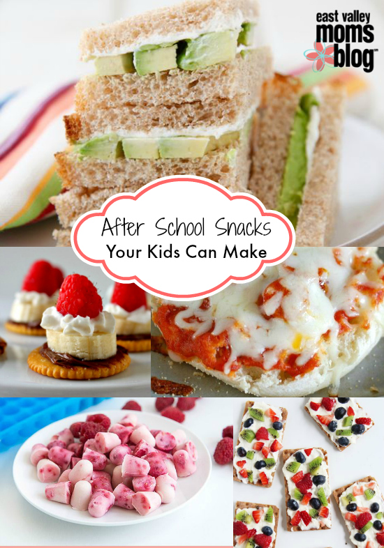 After School Snacks Your Kids Can Make