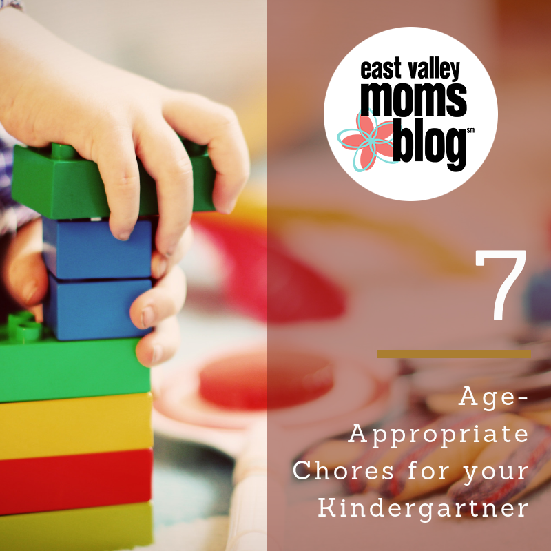 Age Appropriate Chores for your Kindergartner | East Valley Moms Blog 