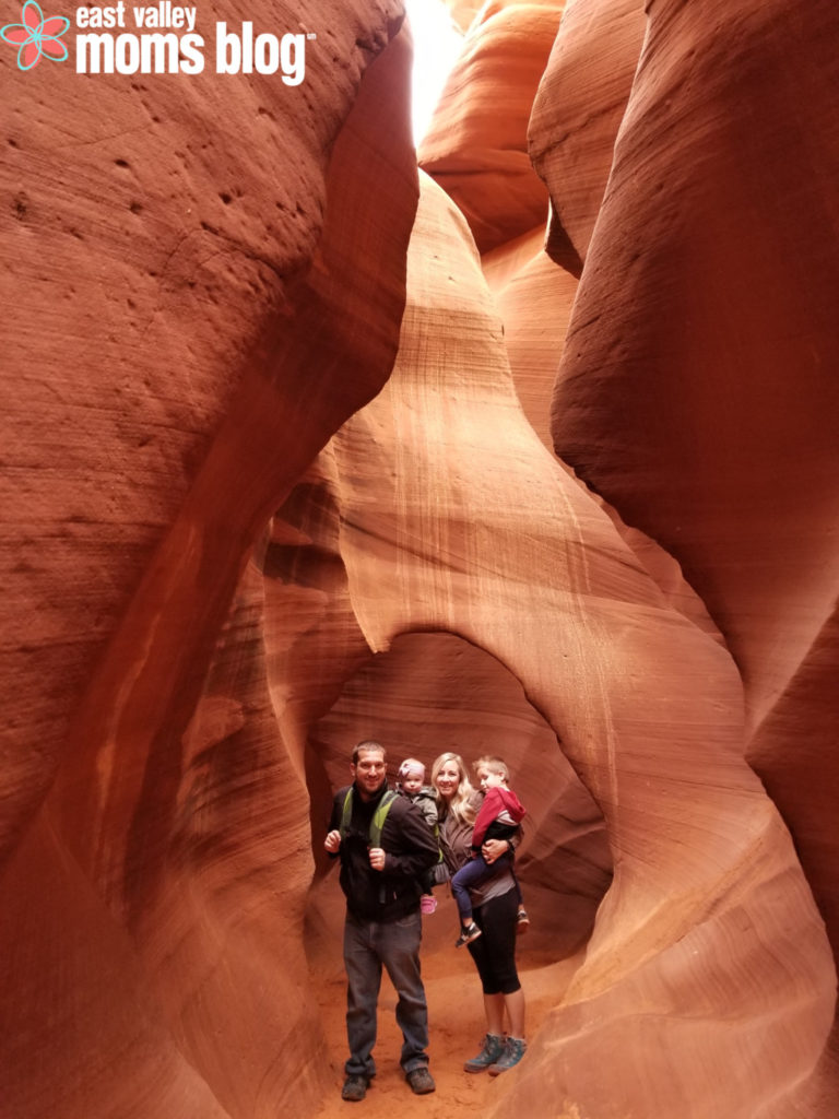 Tips for visiting Antelope Canyon, Horseshoe Bend and other gorgeous sites in and around Page, Arizona - with toddlers and kids in tow!