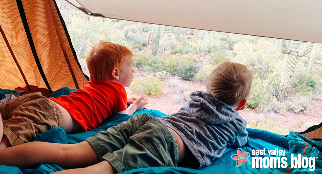 Camping Doesn't Have to Be Scary | East Valley Moms Blog
