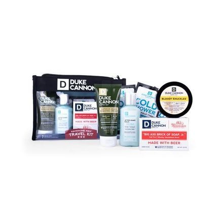 Duke Cannon mens grooming gift set with popular items from the mens line