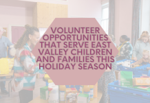 Volunteer Opportunities that Serve East Valley Children and Families this Holiday Season