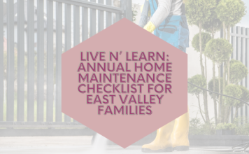 annual home maintenance checklist for east valley families